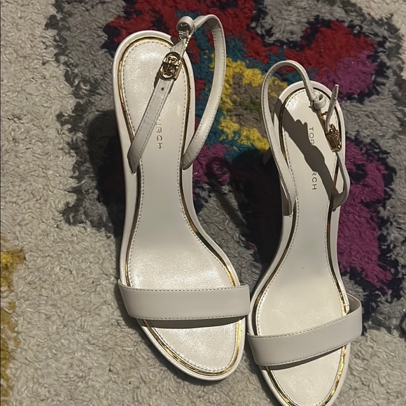 Topshop White Elegant Heels with Stiletto Design - Picture 1 of 5
